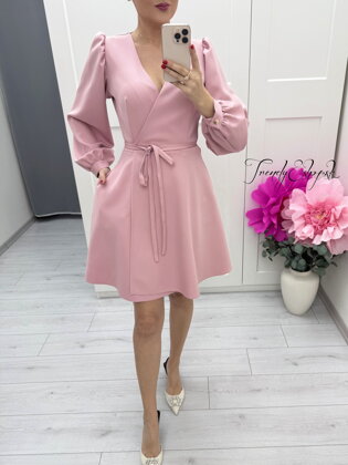 Staroružové zavinovacie šaty MARINA C314