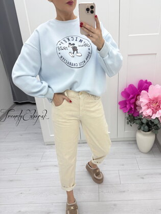 Svetlomodrá mikina MICKEY C240