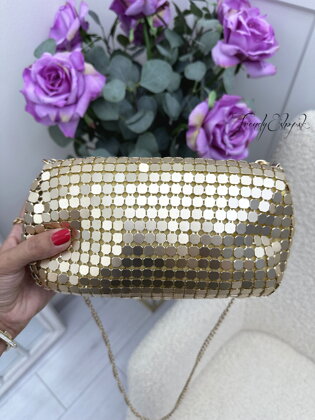 Menšia crossbody kabelka Ellison - zlatá A1630