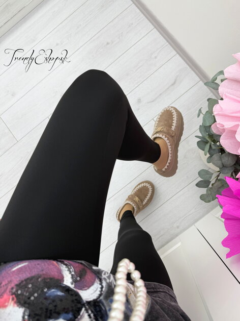 Čierne cyklo legíny AZARA C58