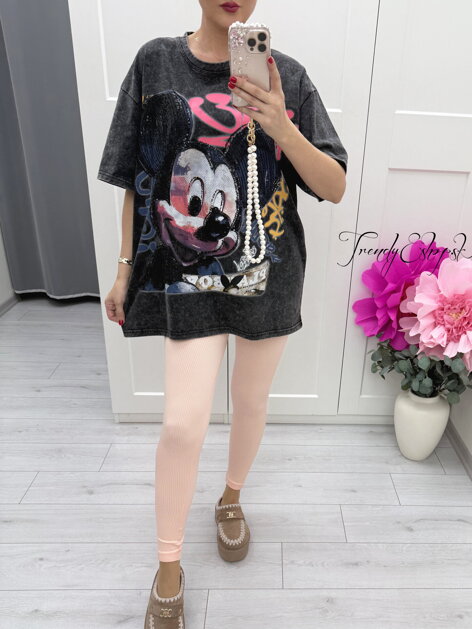 Marhuľové rebrované legíny s riasením na zadku C148