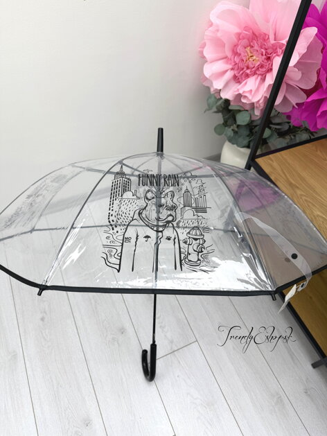 Transparentný dáždnik DOG C335