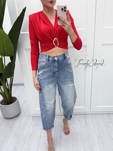 Balónové džíny FAshion B879