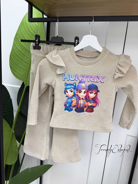 Detský komplet HUNTRIX - béžový B2225