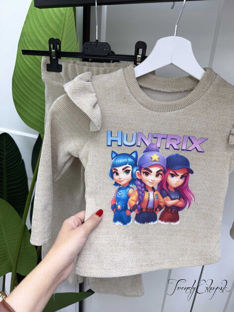 Detský komplet HUNTRIX - béžový B2225