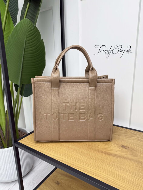 Kabelka THE TOTE BAG - svetlohnedá B2445